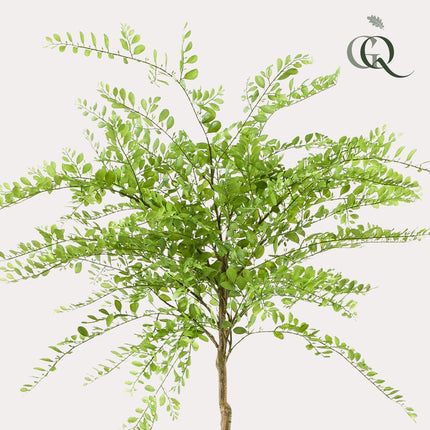 Kunstpflanze Sophora Baum – Honingbaum – 190cm – Dekorativer Zimmerbaum – Pflegeleicht – Wohnzimmer, Büro & Flur