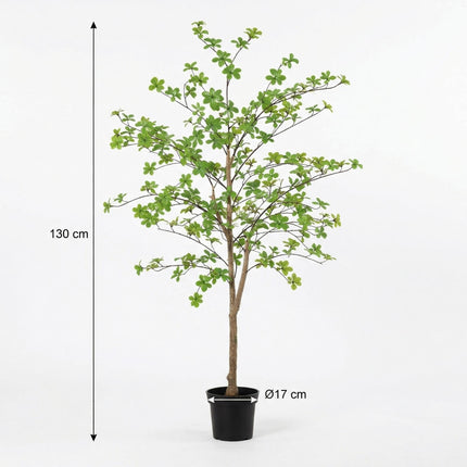 Kunstpflanze Tropaeolum 130cm – künstliche Kapuzinerkresse als Ranke