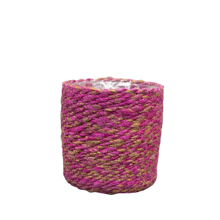 Topf Malin Rosa – Blumentopf Ø12 x H12 cm – Zarter Rosaton – Für Zimmerpflanzen, Kräuter & Sukkulenten – Eleganter Übertopf für Innen & Außen