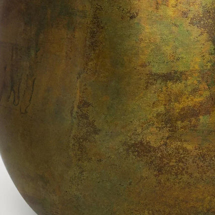 Elisa 'Vintage Green' - Dekotopf aus Metall