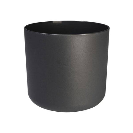 Blumentopf Anthrazit Ø22cm ↕22cm – moderner Pflanztopf für Zimmerpflanzen, Sukkulenten, Kakteen & Kräuter