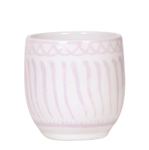 Topf Granada – Rosa – Ø9cm – Dekorativer Keramiktopf – Mediterranes Design – Glasiert & langlebig – Für Zimmerpflanzen & Deko