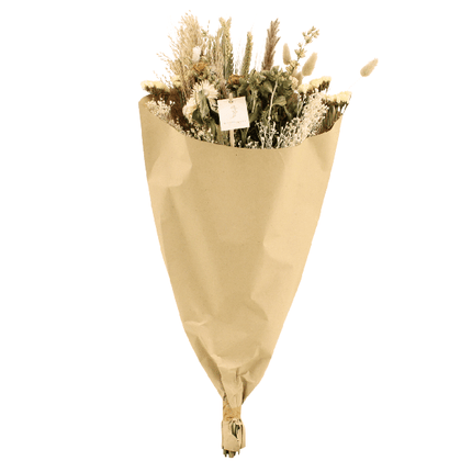 Trockenblumen Feldblumenstrauß – Natürlich – Ø25cm – Höhe 60 cm – Deko für Innenräume – Natürliche Beigetöne & Brauntöne – Nachhaltige Raumdekoration