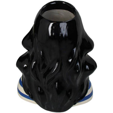 Vase Fashion Lady „Sophie“ – 29 cm – Design-Vase im Damenkopf-Stil – Modernes Wohnaccessoire aus Polyresin – Deko für Sideboard, Tisch oder Fensterbank