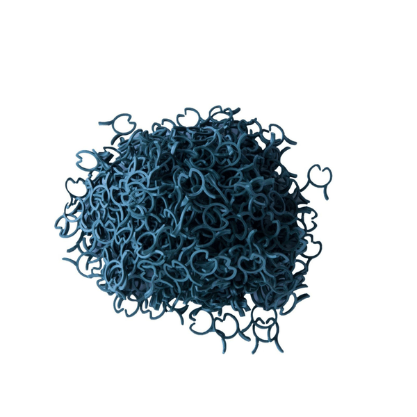 Pflanzklammern Clips 100 Stück – Pflanzenbinder für Garten Balkon Gewächshaus – Kunststoff wetterfest und langlebig