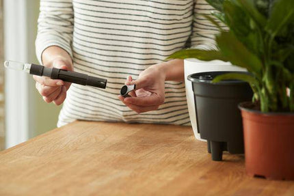 Selbstbewässernder Einsatz für Blumentöpfe – Pflanzeneinsatz mit Wasserreservoir – Ø33cm – für Zimmerpflanzen & Außentöpfe