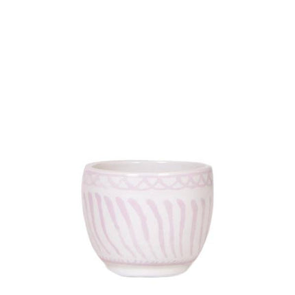 Topf Granada – Rosa – Ø6cm – Dekorativer Keramiktopf – Mediterranes Design – Glasiert & langlebig – Für Zimmerpflanzen & Deko