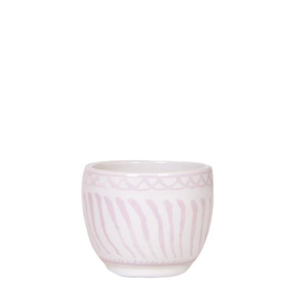 Topf Granada – Rosa – Ø6cm – Dekorativer Keramiktopf – Mediterranes Design – Glasiert & langlebig – Für Zimmerpflanzen & Deko