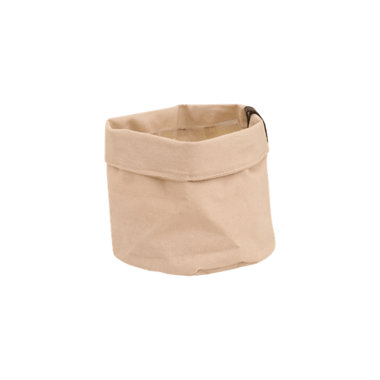 Pflanzentasche Altrosa – Stofftopf – Ø14cm – Atmungsaktive Plantbag für gesundes Pflanzenwachstum