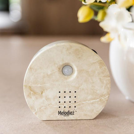 Melodiez Spieluhr Naturstein – Melody Nature Box – Klangbox mit Bewegungsmelder – Vogelgesang, Meeresrauschen & Dschungelklänge – Entspannung & Geschenkidee