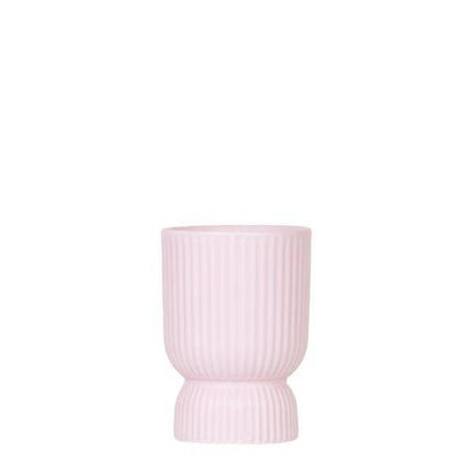 Übertopf Rosa Keramik Ø9cm – moderner Pflanztopf für Zimmerpflanzen, Sukkulenten, Kakteen & Kräuter