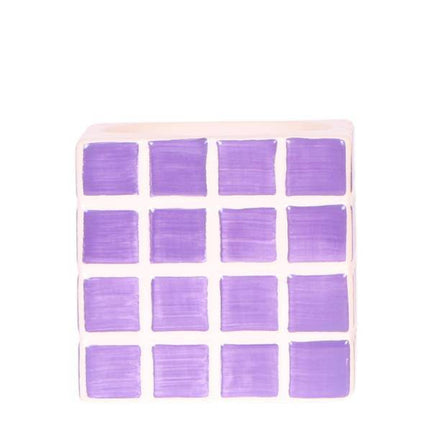 Mosa Ziertopf – Flieder – Ø9cm – Moderner Dekotopf – Stylischer Pflanzentopf für Zimmerpflanzen, Kakteen & Sukkulenten – Kreatives Wohnaccessoire für trendbewusste Einrichtung