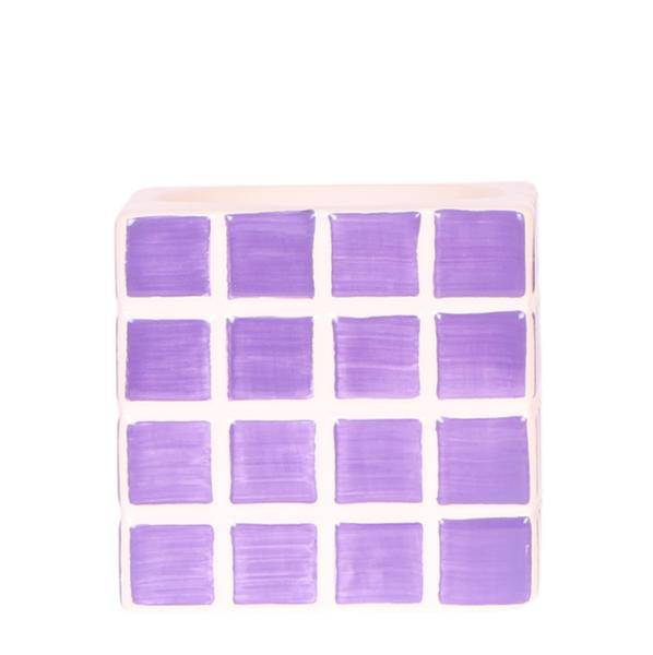 Mosa Ziertopf – Flieder – Ø9cm – Moderner Dekotopf – Stylischer Pflanzentopf für Zimmerpflanzen, Kakteen & Sukkulenten – Kreatives Wohnaccessoire für trendbewusste Einrichtung