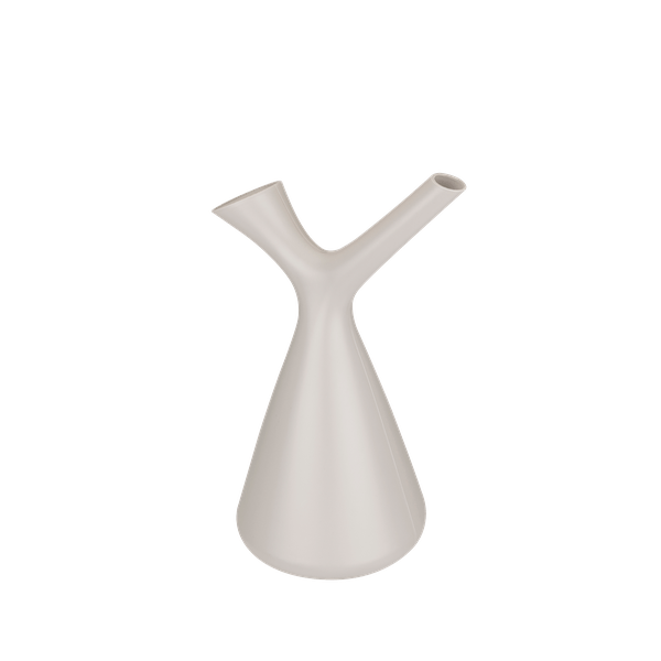 Tauch-Gießkanne Weiß – 1,7 Liter – Moderne Kunststoff Gießkanne – Ergonomisches Design für Zimmerpflanzen, Balkon & Garten