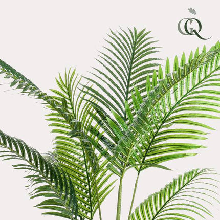 Kunstpalme Howea forsteriana – 160cm – Realistische Kentia – Palme – Pflegefrei – Hypoallergen – Für Wohnzimmer, Büro & Wintergarten – Highlight