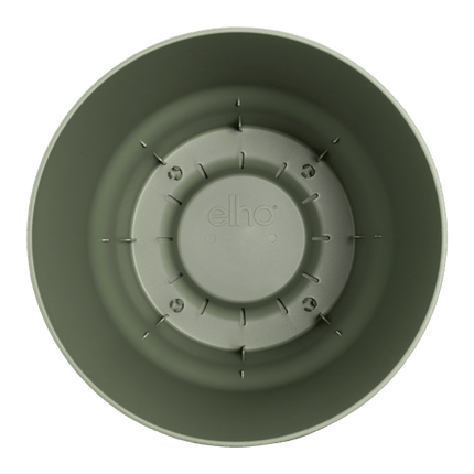 Greenville Pflanztopf Grün – D39 x H37 – Moderner Blumentopf für Innen & Außen – Großes Pflanzgefäß – Eleganter Übertopf für Zimmerpflanzen, Palmen & Gartenpflanzen