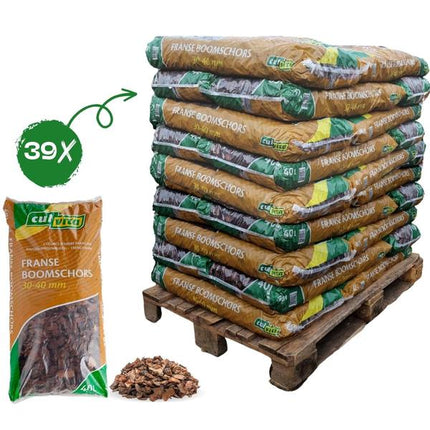 Premium Baumrinde 30-40mm Culvita Französische Seekiefer – hochwertiges Produkt für Pflanzen, Garten, Zuhause, Dekoration & moderne Einrichtung