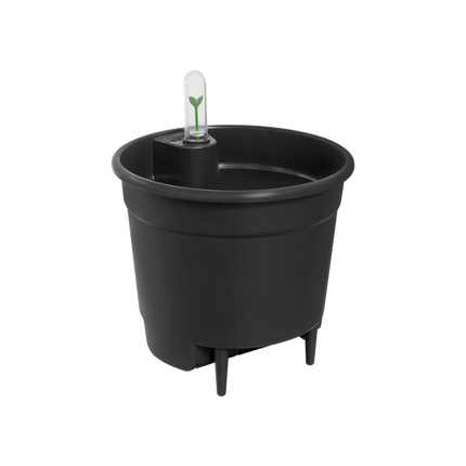 Selbstbewässernder Einsatz für Blumentöpfe – Pflanzeneinsatz mit Wasserreservoir – Ø33cm – für Zimmerpflanzen & Außentöpfe