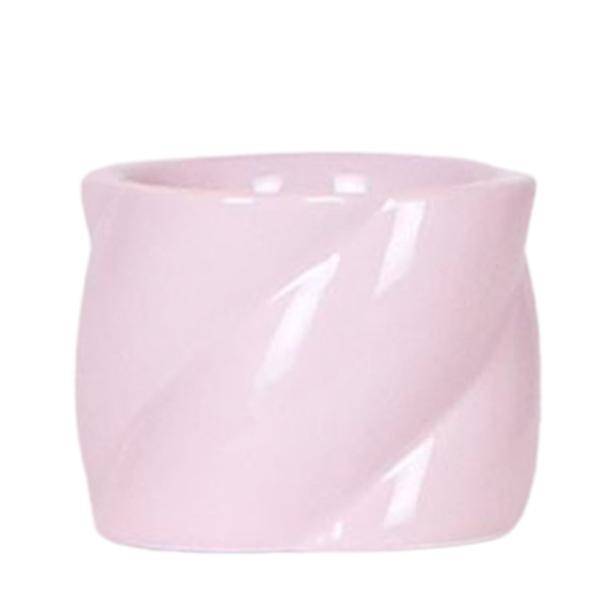 Dekotopf Candy – Rosa – Ø9cm – Keramik Blumentopf in glänzender Optik – Runde Form – Für Orchideen, Sukkulenten & Zimmerpflanzen