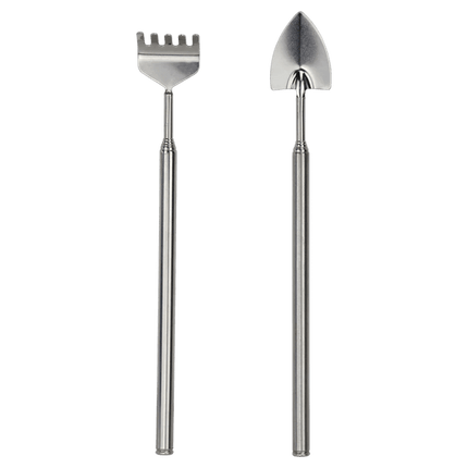 Harke & Schaufel – Flaschengarten Werkzeugset – Mini Werkzeug für Terrarien, Zimmerpflanzen & Flaschengärten – Gartenwerkzeug für Indoor-Pflanzenpflege