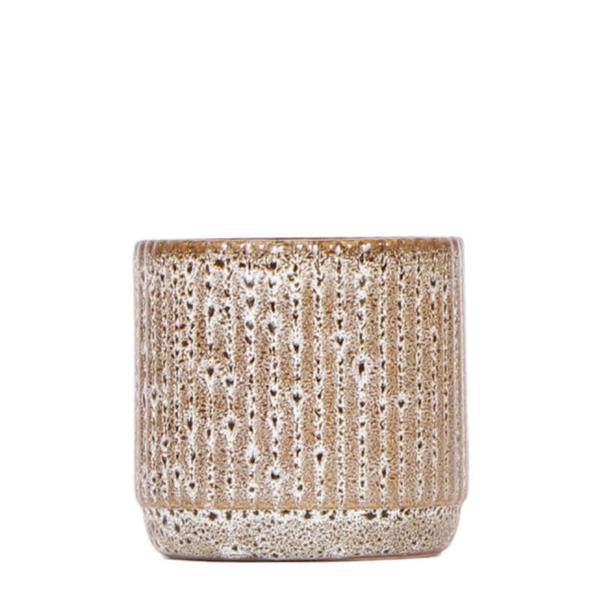 Topf Jaguar – Ø9cm – Dekorativer Keramik Blumentopf mit Tiermuster – Moderner Ziertopf für Zimmerpflanzen, Sukkulenten & Kakteen – Stilvolle Handarbeit für Wohnzimmer, Büro & Fensterbank