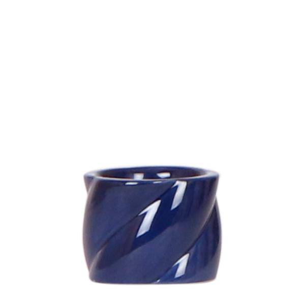Dekotopf Candy – Blau – Ø6cm – Farbiger Keramik Blumentopf in glänzender Optik – Runde Form – Für Mini-Pflanzen & Orchideen