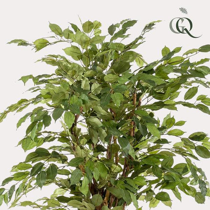 Ficus Liana – Künstliche Zimmerpflanze – ↕170cm – Realistische Stiefmütterchen – Pflanze – Dekoration für Wohnzimmer, Flur & Wintergarten