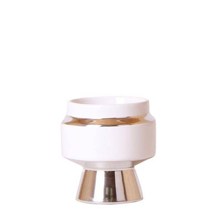 Le Chic Blumentopf Zimmerpflanze Ø6cm mit dekorativem Übertopf – blühende Orchidee für Wohnzimmer, Büro & helle Standorte kaufen