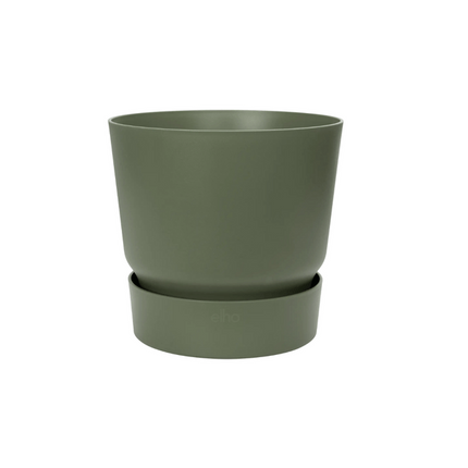 Greenville Pflanztopf Grün – D39 x H37 – Blumentopf für Innen & Außen – Großes Pflanzgefäß