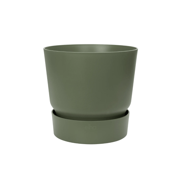 Greenville Pflanztopf Grün – D39 x H37 – Blumentopf für Innen & Außen – Großes Pflanzgefäß
