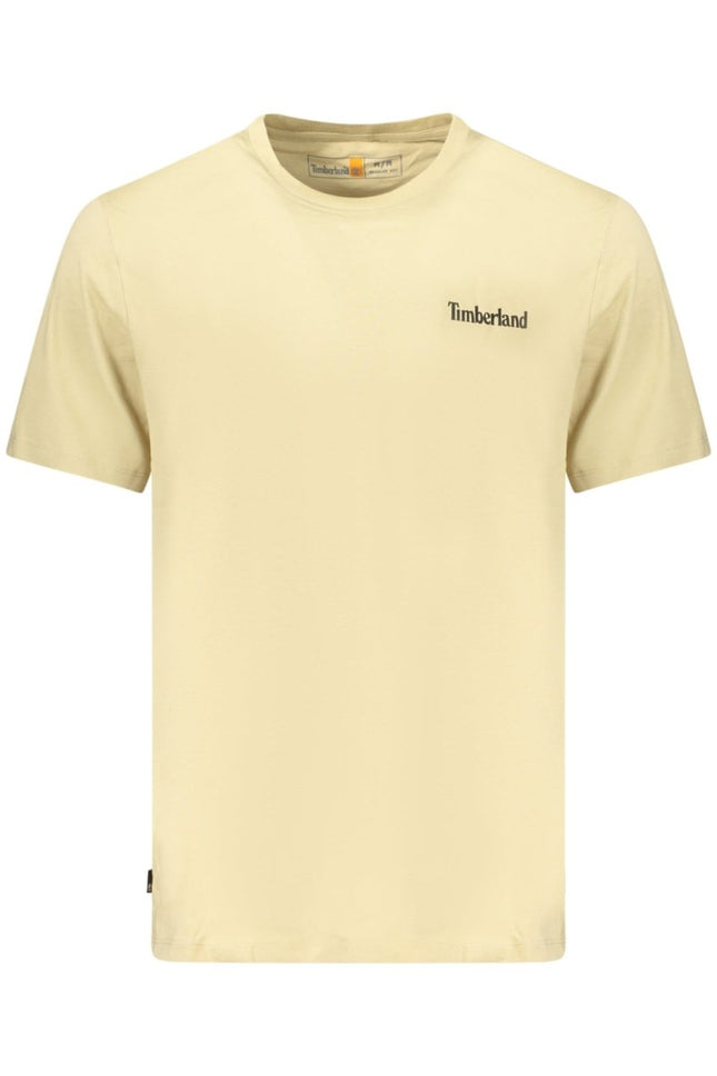 SEO. TIMBERLAND Herren T-Shirt – Kurzarm, aus Baumwolle - Beige Linkreich