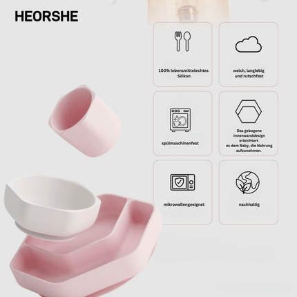 Toddler Feeding Set (Grau) (Baby feeding sets) kaufen bei Linkreich – Jetzt entdecken!