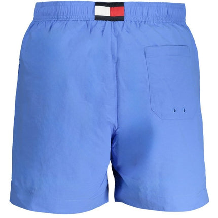 SEO. Tommy Hilfiger Badehose Herren – Blaues Unterkostüm mit recyceltem Nylon - Hellblau Linkreich
