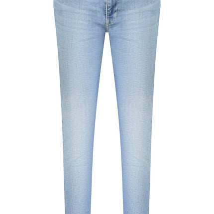 SEO. Tommy Hilfiger Damen - Jeans Blau – Sylvia High Skinny Denim mit Washed - Effect - Blau Linkreich