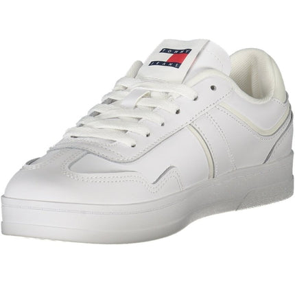 SEO. Tommy Hilfiger Damen Sneaker Weiss – Sportlicher Freizeitschuh für den Sommer - Weiß Linkreich