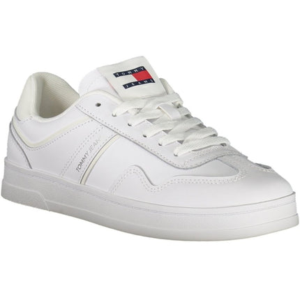 SEO. Tommy Hilfiger Damen Sneaker Weiss – Sportlicher Freizeitschuh für den Sommer - Weiß Linkreich