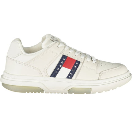SEO. Tommy Hilfiger Damen Sneaker Weiss – Sportschuhe für Frühjahr/Sommer - Weiß Linkreich