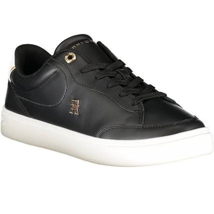 SEO. Tommy Hilfiger Damen Sportschuhe Schwarz - Schwarz Linkreich