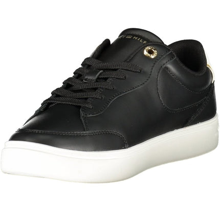 SEO. Tommy Hilfiger Damen Sportschuhe Schwarz - Schwarz Linkreich