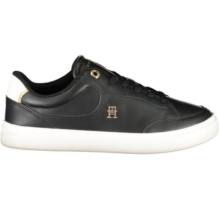 SEO. Tommy Hilfiger Damen Sportschuhe Schwarz - Schwarz Linkreich
