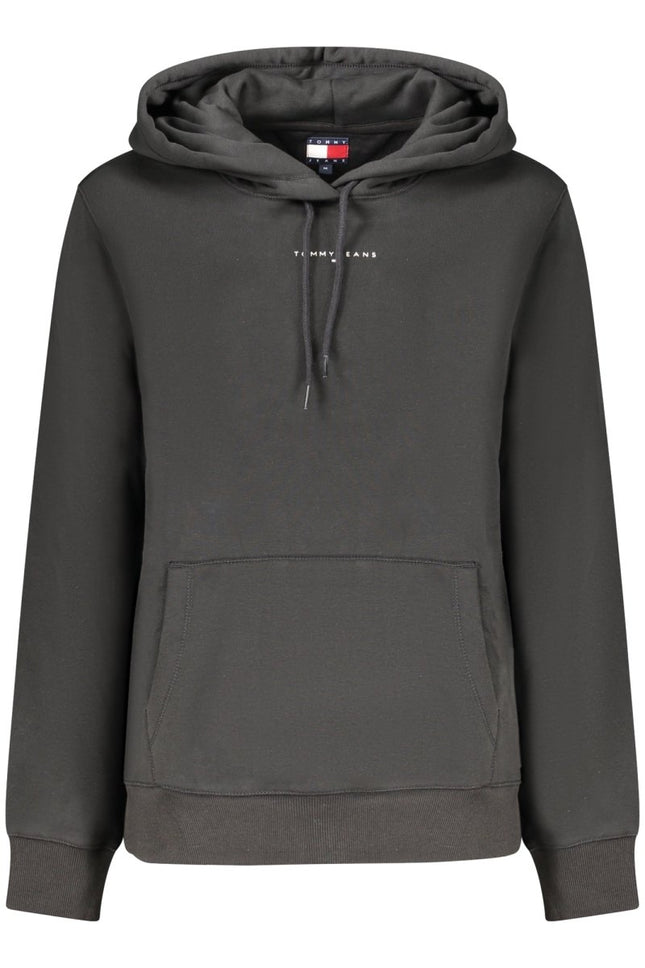 SEO. Tommy Hilfiger Damen-Sweatshirt mit Reißverschluss – Kapuzenpullover für Herbst/Winter - Schwarz Linkreich
