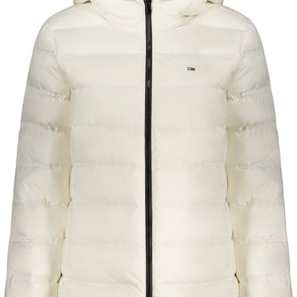 SEO. Tommy Hilfiger Damenjacke schwarz – Recycelte Kapuzenjacke für Herbst/Winter - Weiß Linkreich