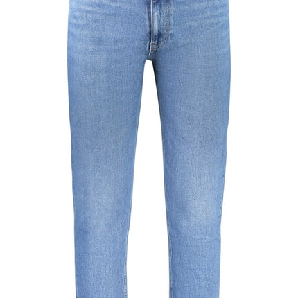 SEO. Tommy Hilfiger Denim Jeans Herren – Blau, Regular Tapered aus regenerativer Baumwolle - Blau Linkreich
