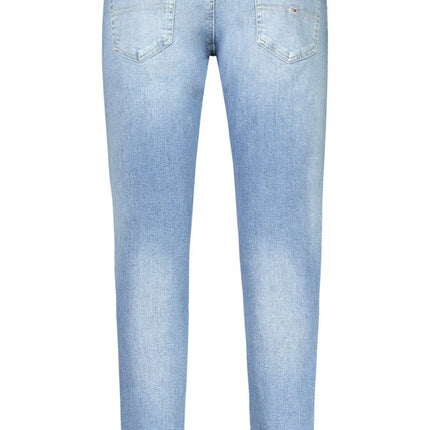 SEO. Tommy Hilfiger Denim Jeans Herren – Slim Tapered Fit mit Washed-Effekt - Hellblau Linkreich