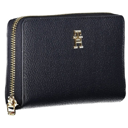 SEO. Tommy Hilfiger Geldbörse Damen Blau – Elegantes Portemonnaie mit Logo - Blau Linkreich