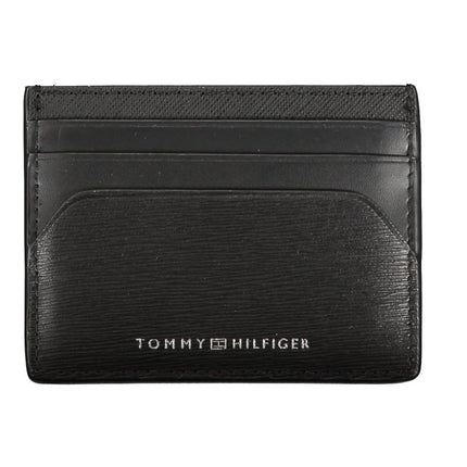 SEO. Tommy Hilfiger Geldbörse Herren Schwarz – Elegante Pelle Geldbörse für den Alltag - Schwarz Linkreich