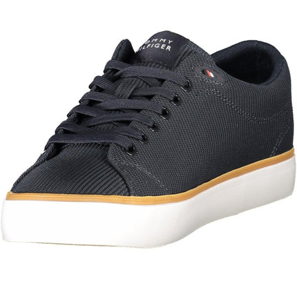 SEO. Tommy Hilfiger Herren Blau Sportschuhe - Weiß Linkreich