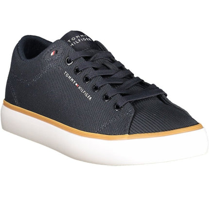 SEO. Tommy Hilfiger Herren Blau Sportschuhe - Weiß Linkreich