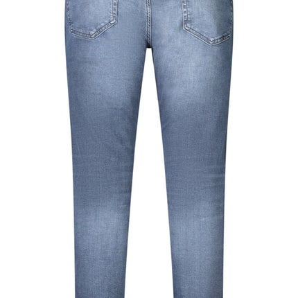 SEO. Tommy Hilfiger Herren Jeans Blau – Slim Tapered Denim Hose für Herbst/Winter - Blau Linkreich