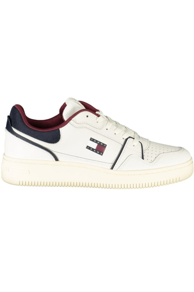 SEO. Tommy Hilfiger Herren Sneaker – Weiße Sportschuhe für Herbst/Winter | soulluna.de - Weiß Linkreich